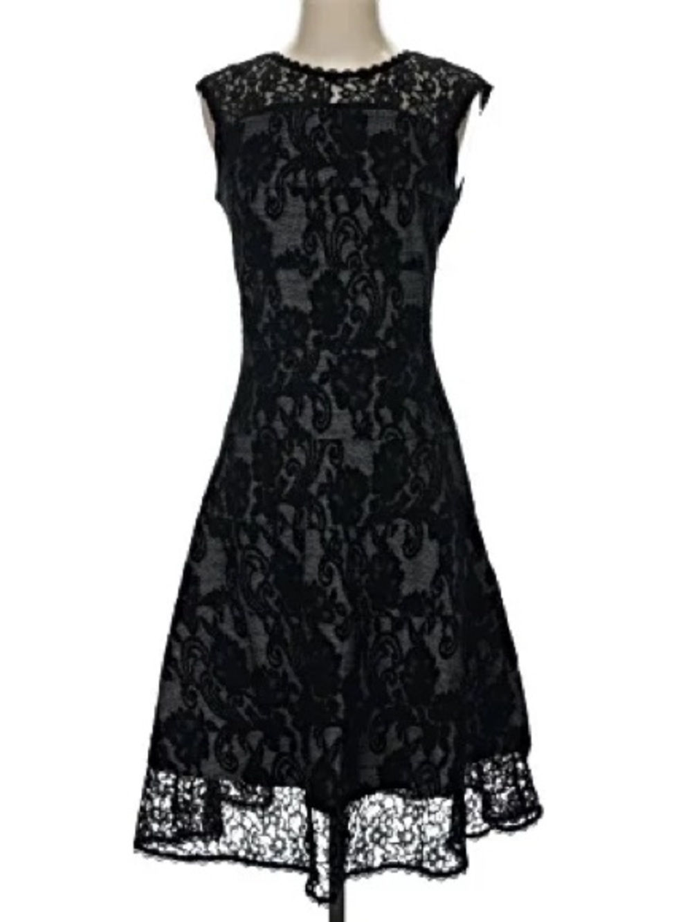 NWT NY & Company Black Lace Dress 🖤✨ – Size L petite